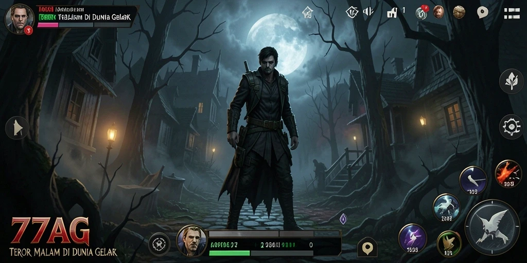 Gameplay mencekam di dunia <strong>77AG</strong> dengan nuansa Horror yang kuat.
