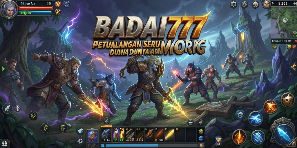 Tampilan luar biasa dari gameplay seru di BADAI777