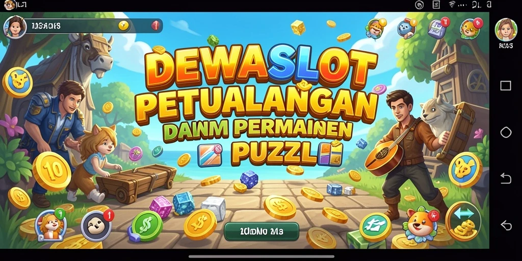 Screenshot gameplay DEWASLOT yang menampilkan tantangan puzzle yang menarik.