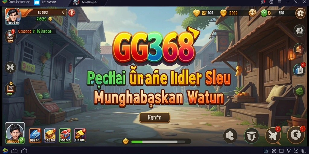 Screenshot gameplay GG368 menampilkan aktivitas permainan Idle yang seru.