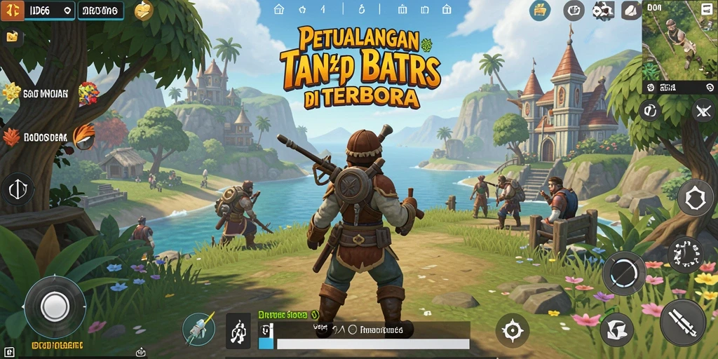Gameplay ID66 yang menakjubkan di dunia terbuka.
