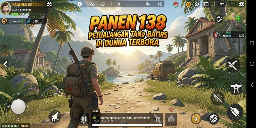 Tampilan gameplay yang menakjubkan di dunia terbuka PANEN138.