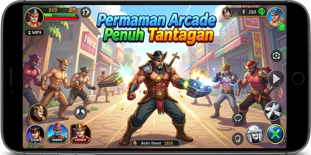 Tampilan gameplay menarik dari SVIP3 dengan tantangan seru.
